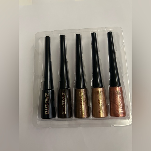 New 5 Ellen Tracy Liquid Eyeliner Pro Ultra Bold Color 0.18 FL OZ each Vegan - Picture 15 of 16